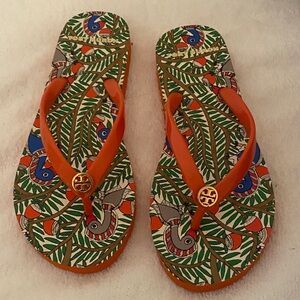 Tory Burch Multicolor Patterned Sandals